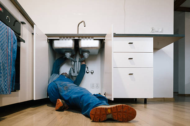Professional Drain Cleaning technician working in East Amherst, NY